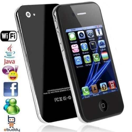 Celular Hiphone 5 Mp35 2 Chips Wi Fi Tv Fm Java Msn Tela 3.5